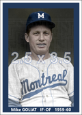 Mike Goliat - 1959-60 Montreal Royals - choose a size & style