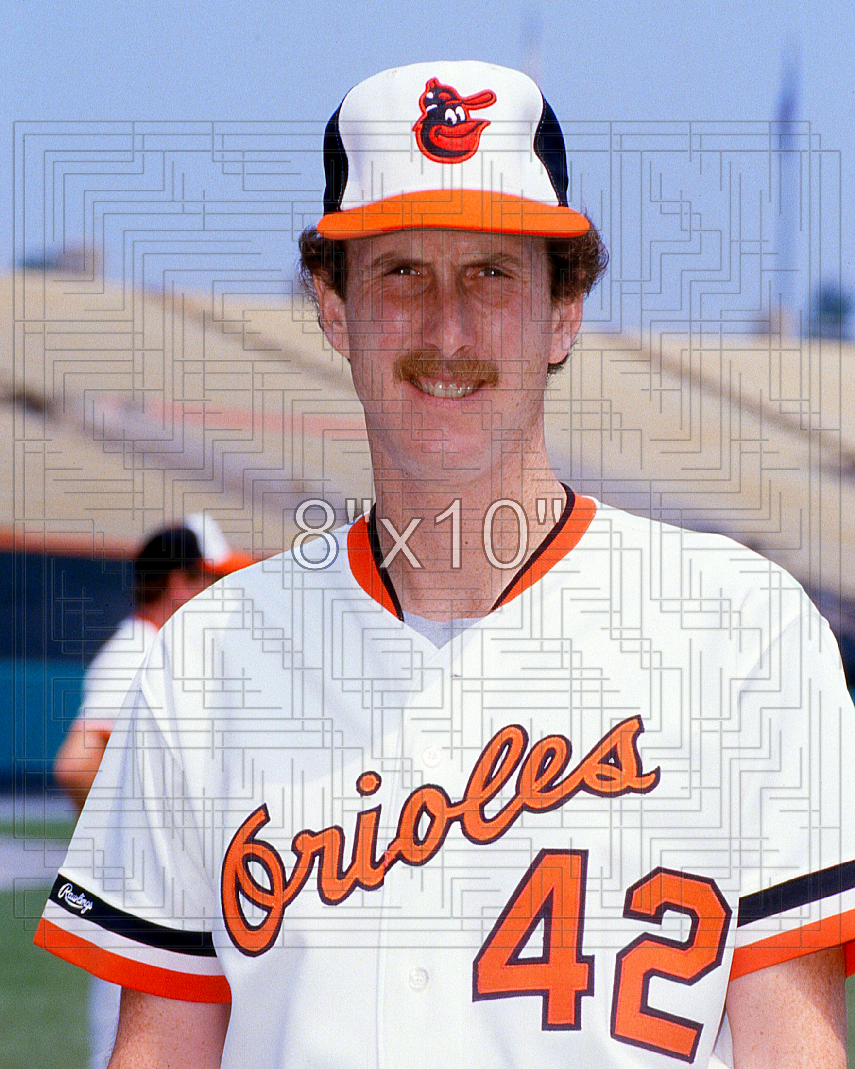 Mike Griffin - 1987 Baltimore Orioles - choose a size & style