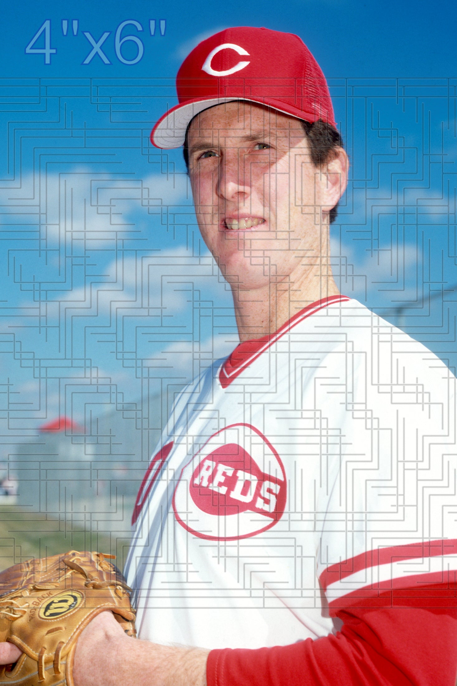 Mike Griffin - 1989 Cincinnati Reds - choose a size & style