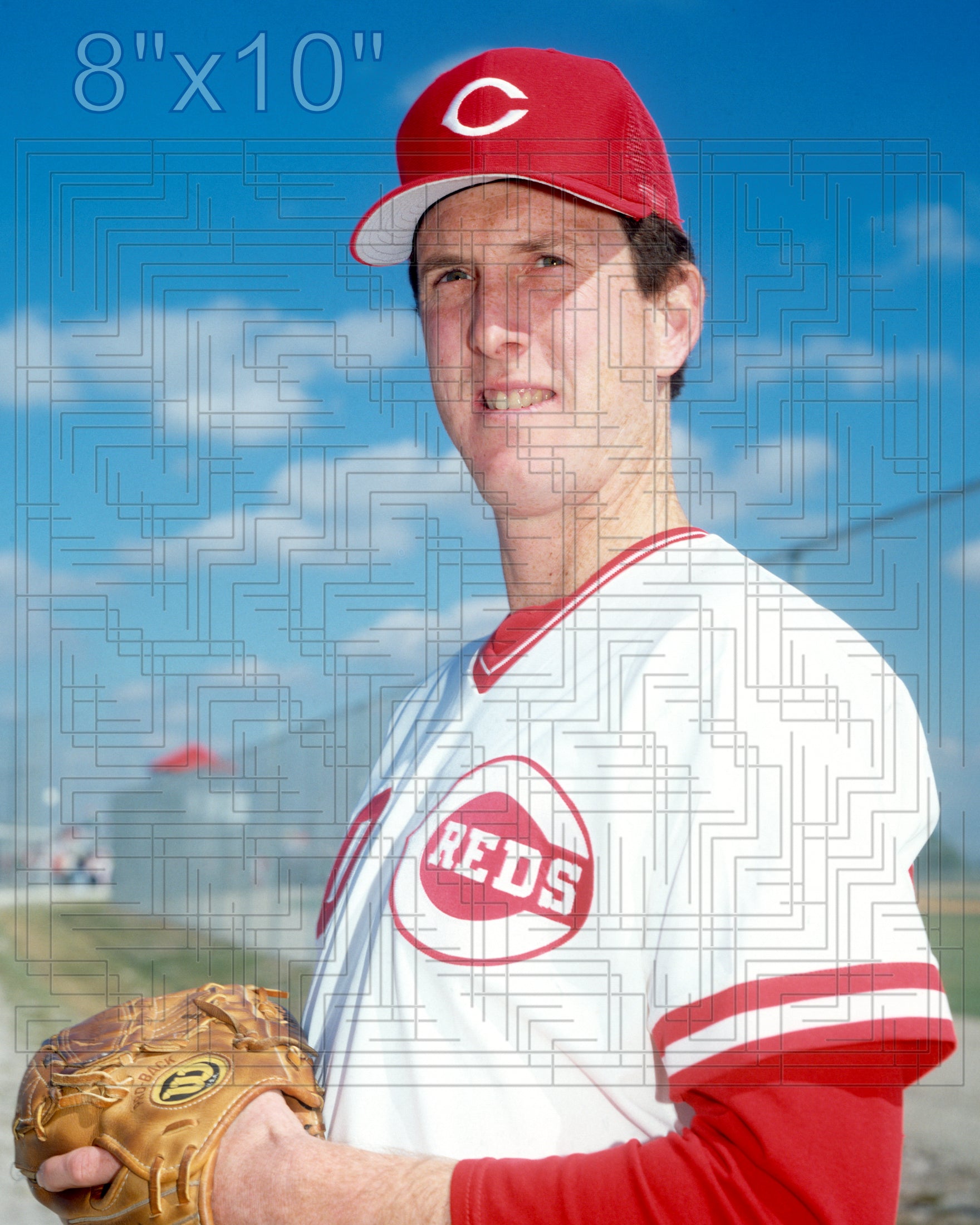 Mike Griffin - 1989 Cincinnati Reds - choose a size & style
