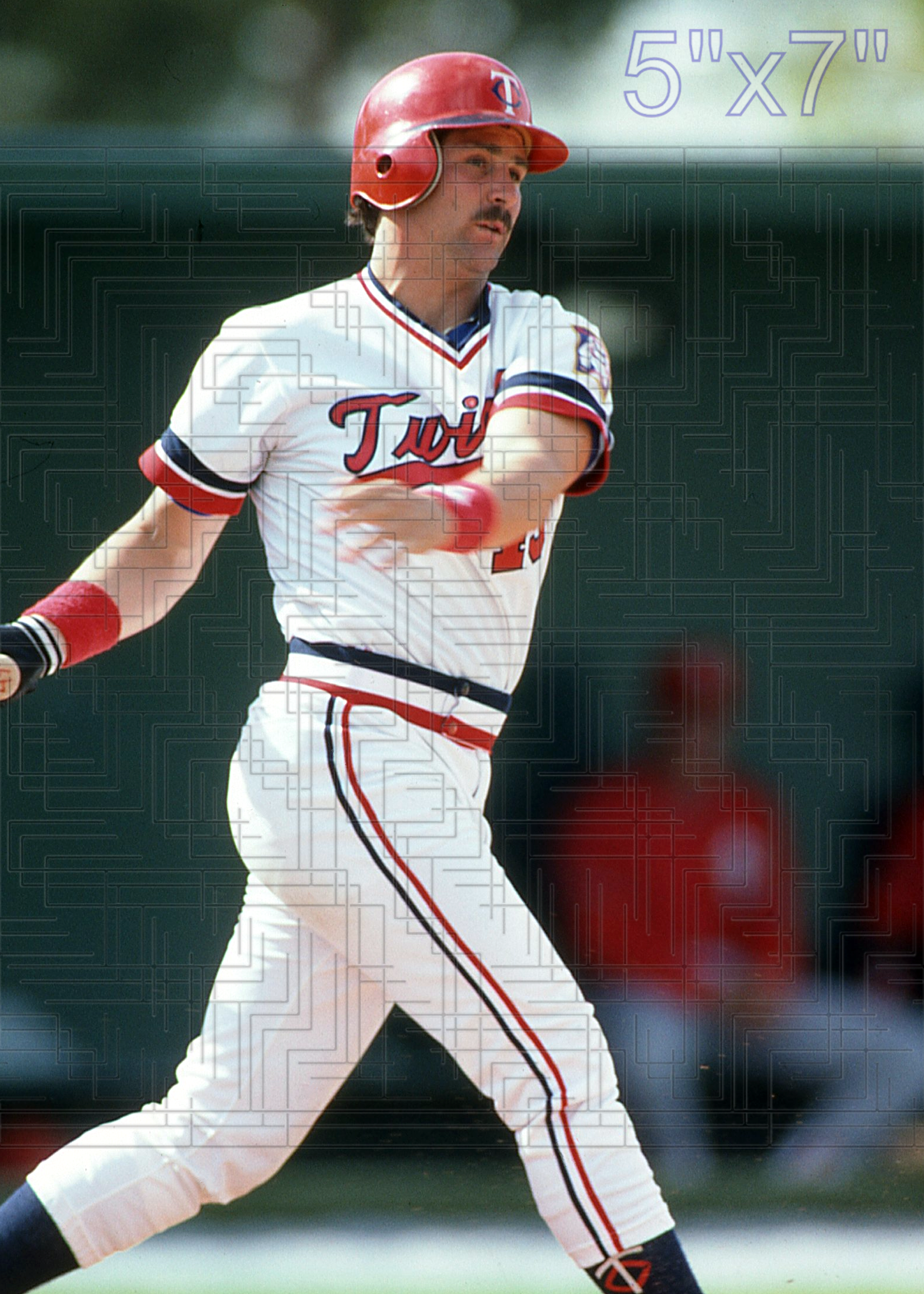 Mike Hart - 1984 Minnesota Twins - choose a size & style