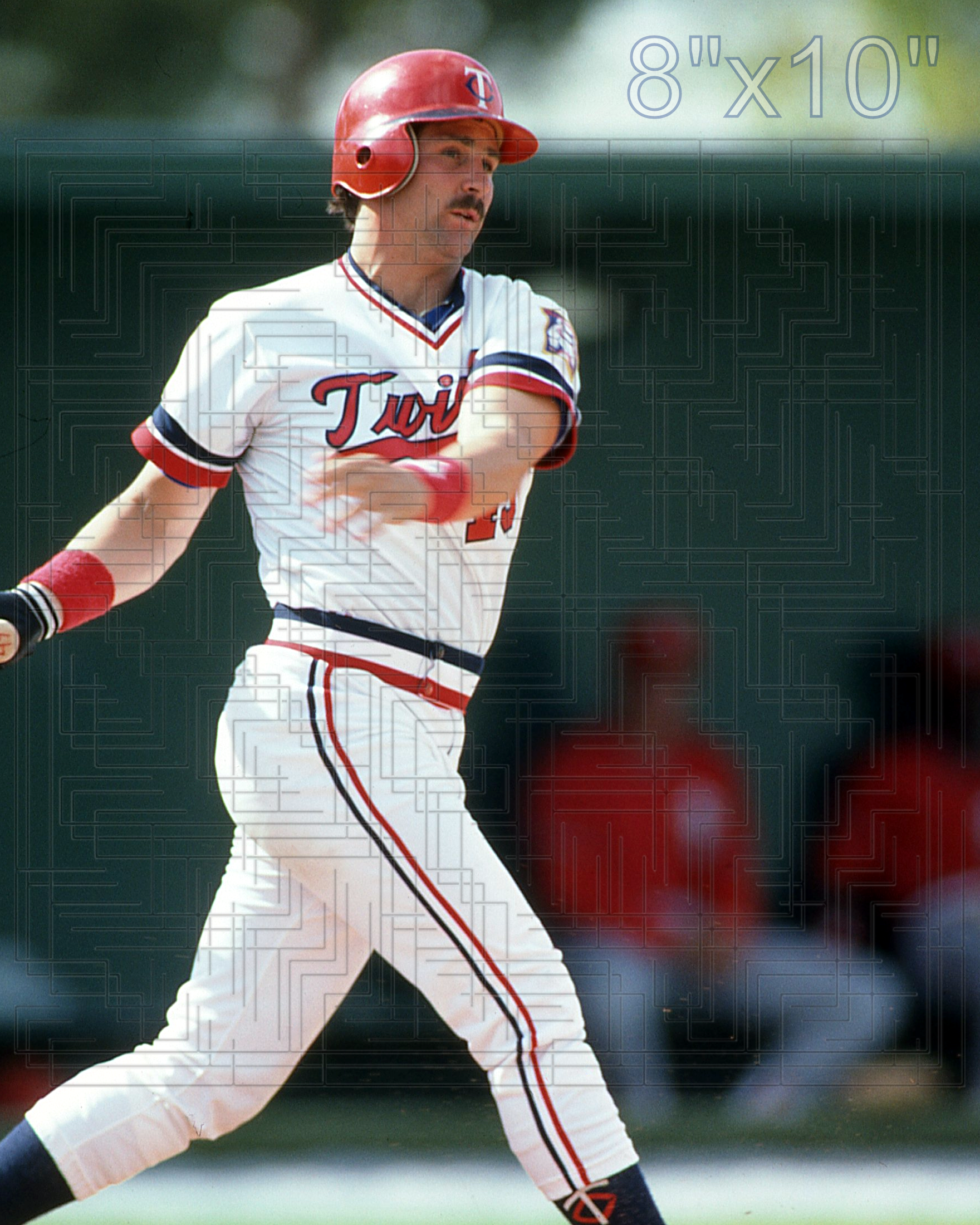 Mike Hart - 1984 Minnesota Twins - choose a size & style