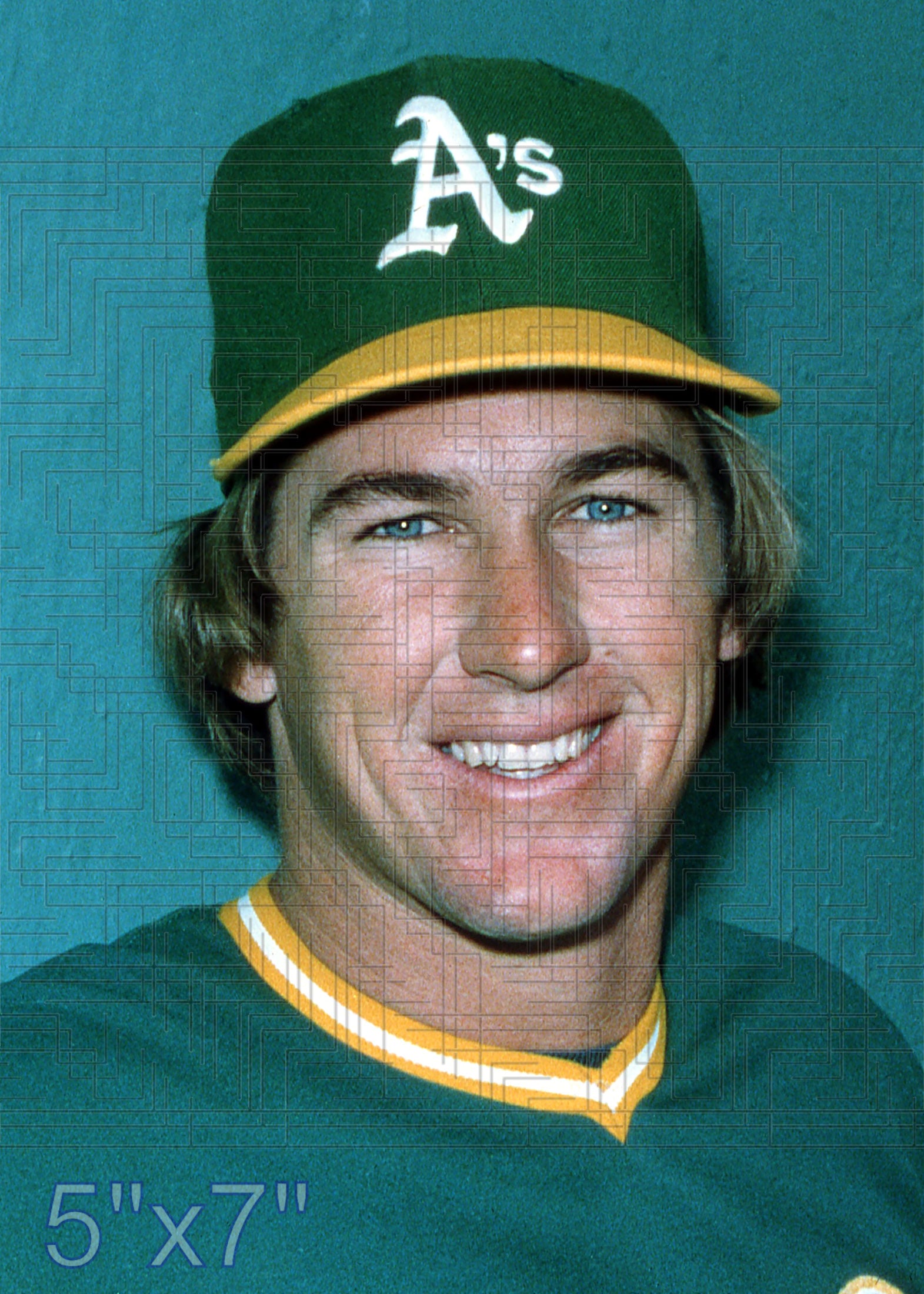Mike Heath - 1979 Oakland Athletics - choose a size & style
