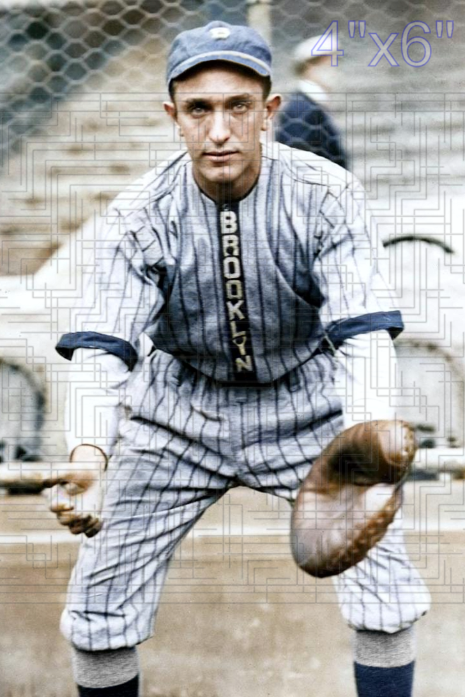 Mike Hechinger - 1913 Brooklyn Dodgers - choose a size & style