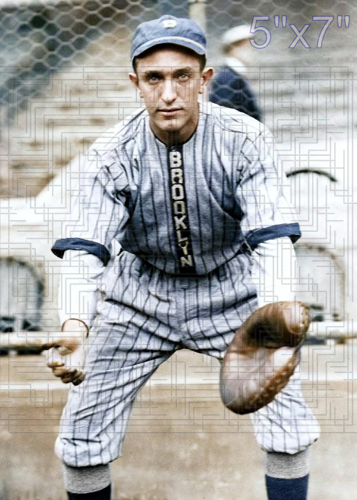 Mike Hechinger - 1913 Brooklyn Dodgers - choose a size & style