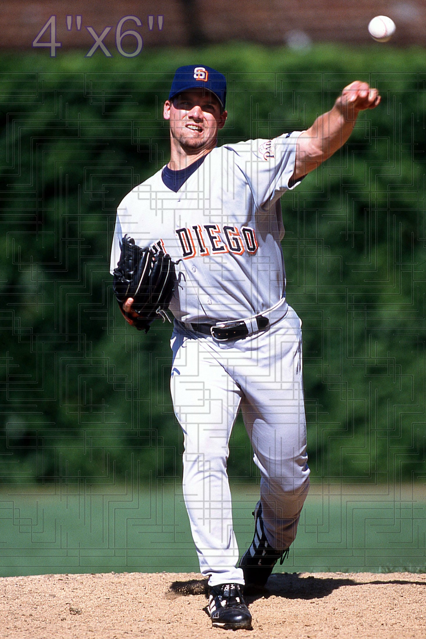 Mike Holtz - 2002 San Diego Padres - choose a size & style