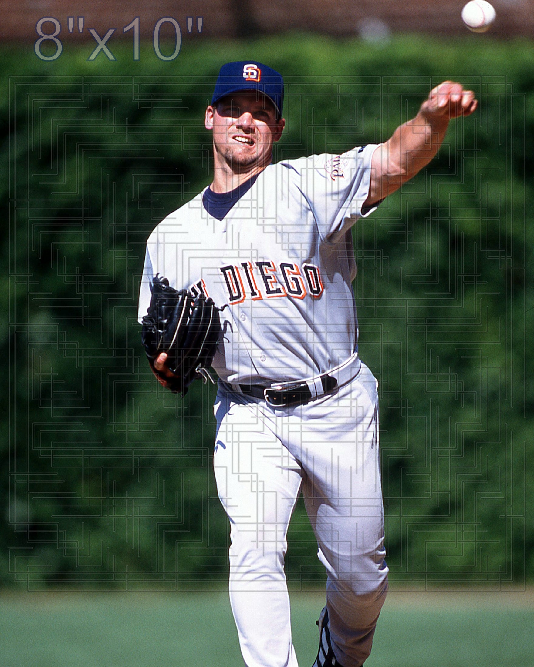 Mike Holtz - 2002 San Diego Padres - choose a size & style