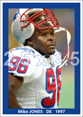 Mike Jones - 1997 New England Patriots - choose a size & style