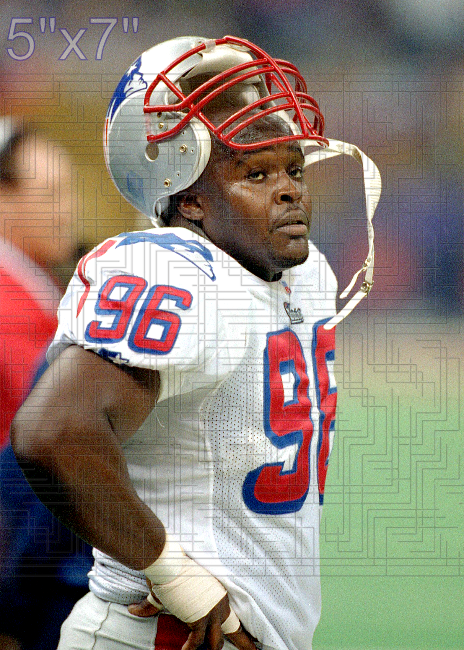Mike Jones - 1997 New England Patriots - choose a size & style