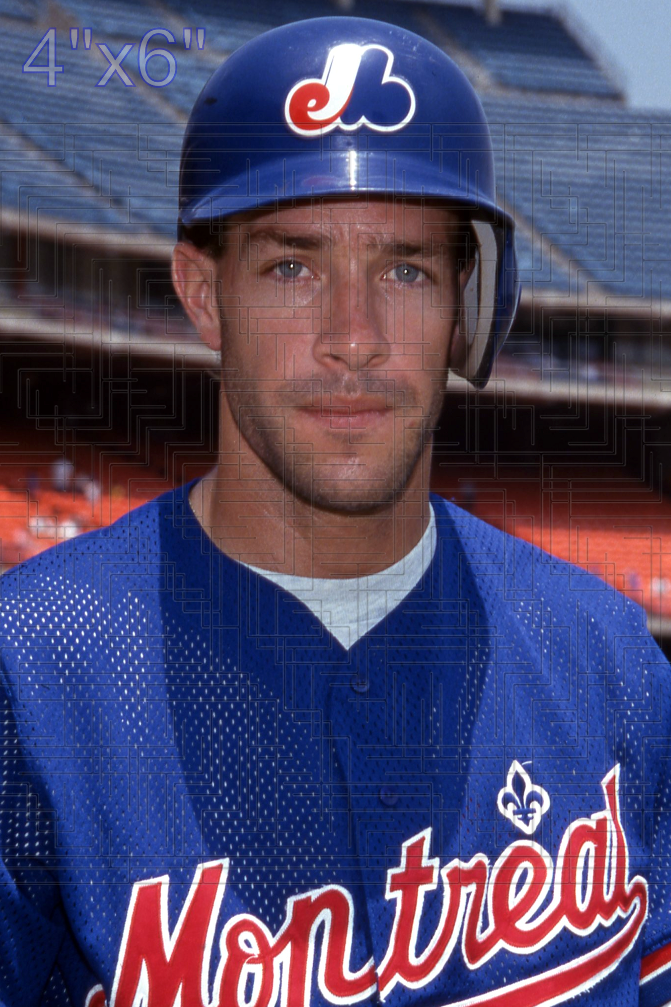 Mike Lansing - 1993 Montreal Expos - choose a size & style