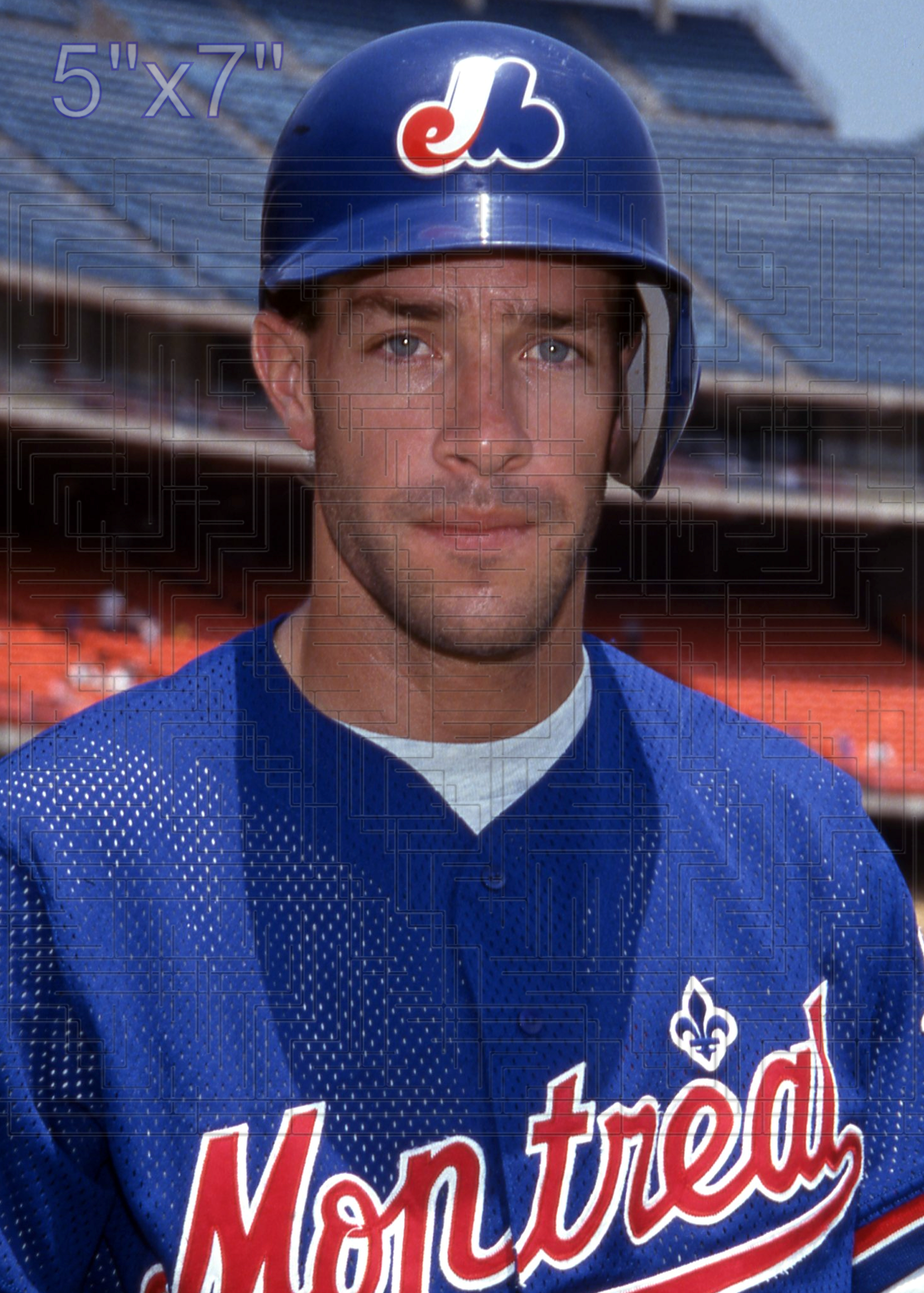 Mike Lansing - 1993 Montreal Expos - choose a size & style