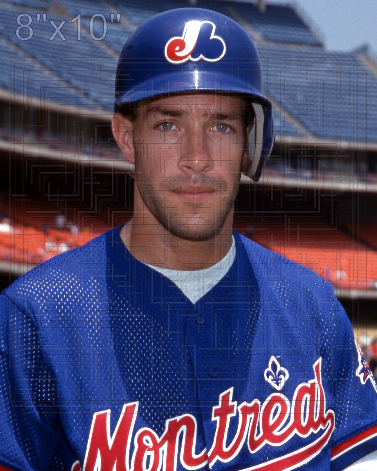 Mike Lansing - 1993 Montreal Expos - choose a size & style