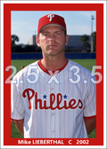 Mike Lieberthal - 2002 Philadelphia Phillies - choose a size & style