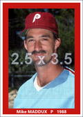 Mike Maddux - 1988 Philadelphia Phillies - choose a size & style