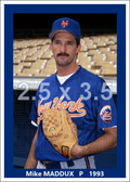 Mike Maddux - 1993 New York Mets - choose a size & style