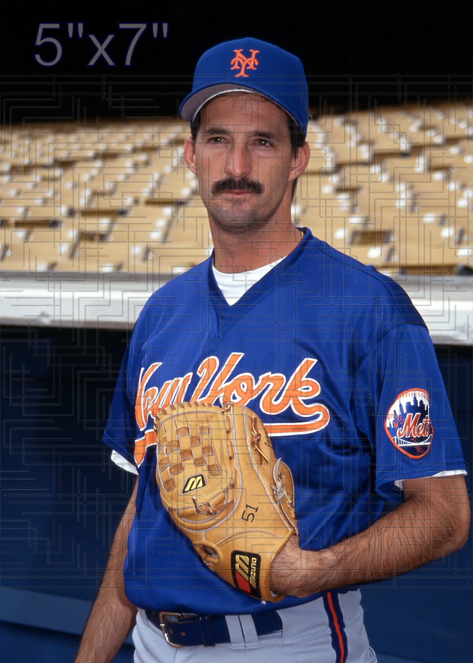 Mike Maddux - 1993 New York Mets - choose a size & style