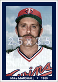 Mike Marshall - 1980 Minnesota Twins - choose a size & style