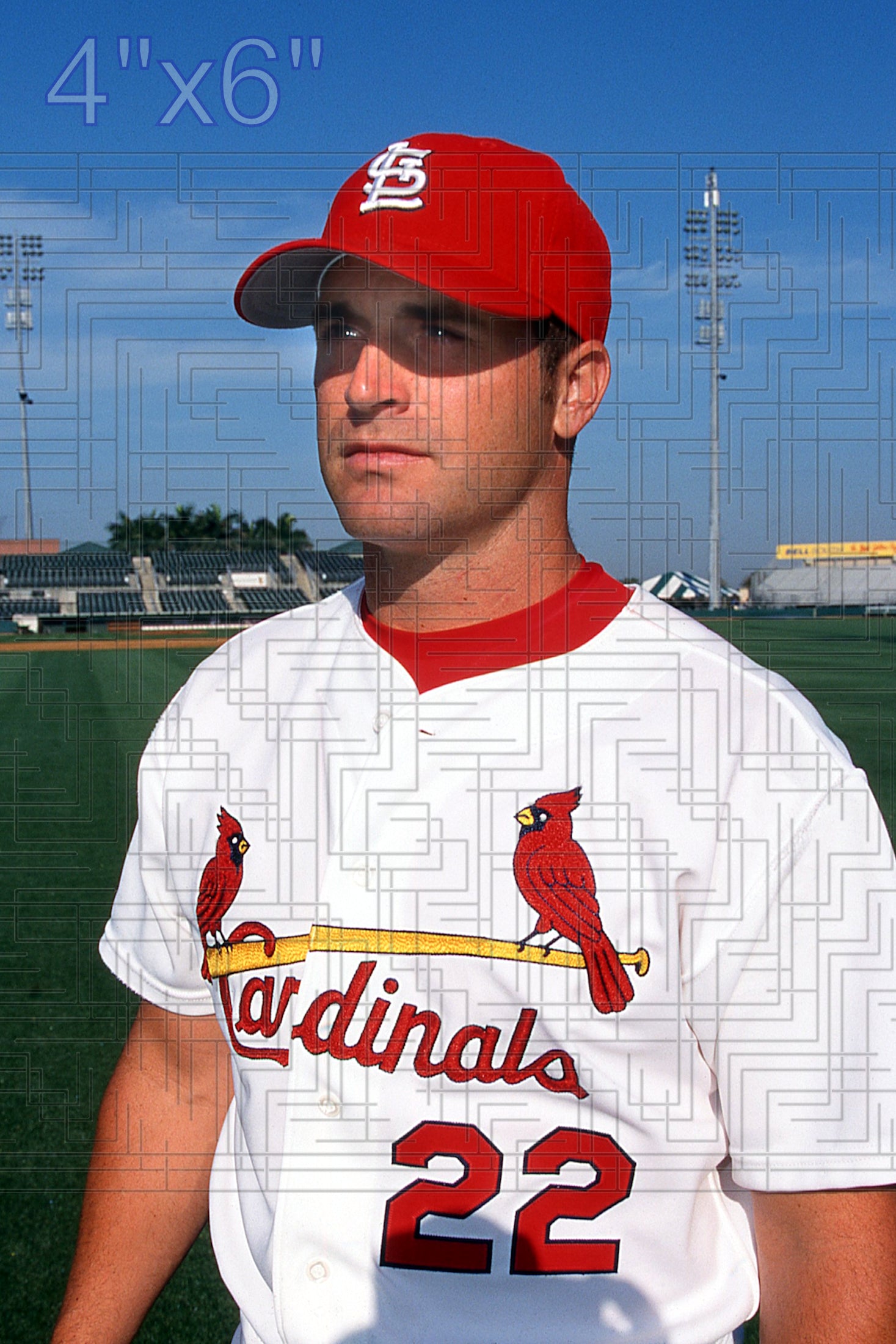 Mike Matheny - 2002 St. Louis Cardinals - choose a size & style