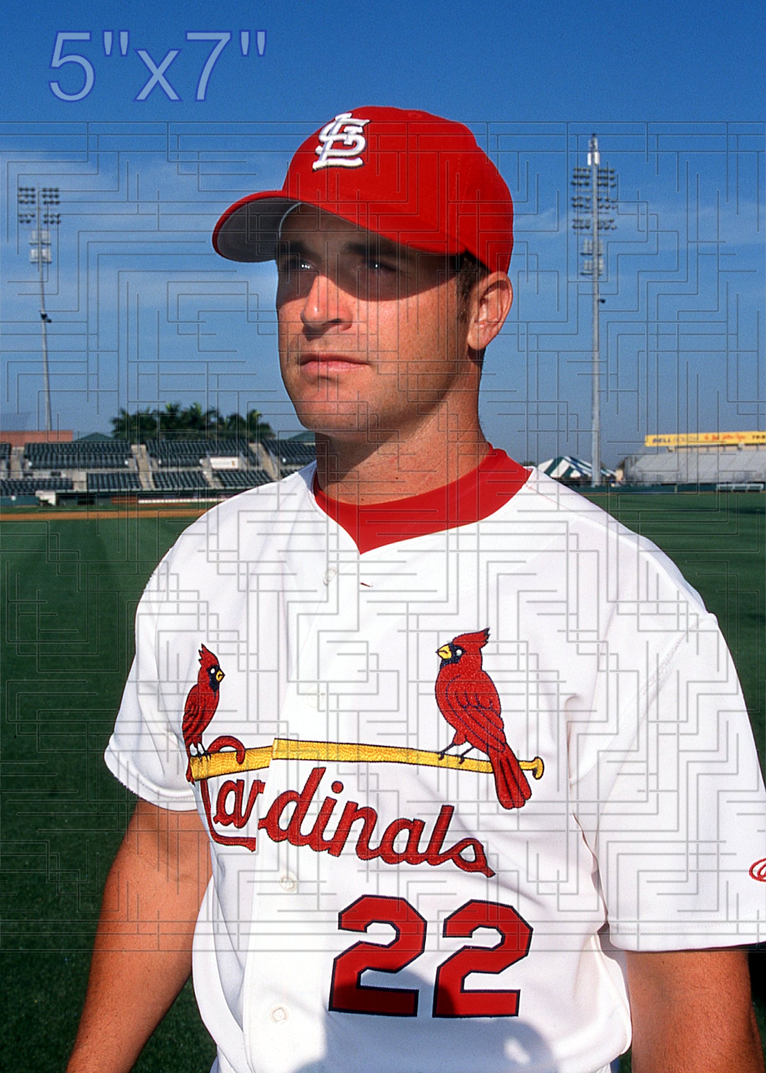 Mike Matheny - 2002 St. Louis Cardinals - choose a size & style