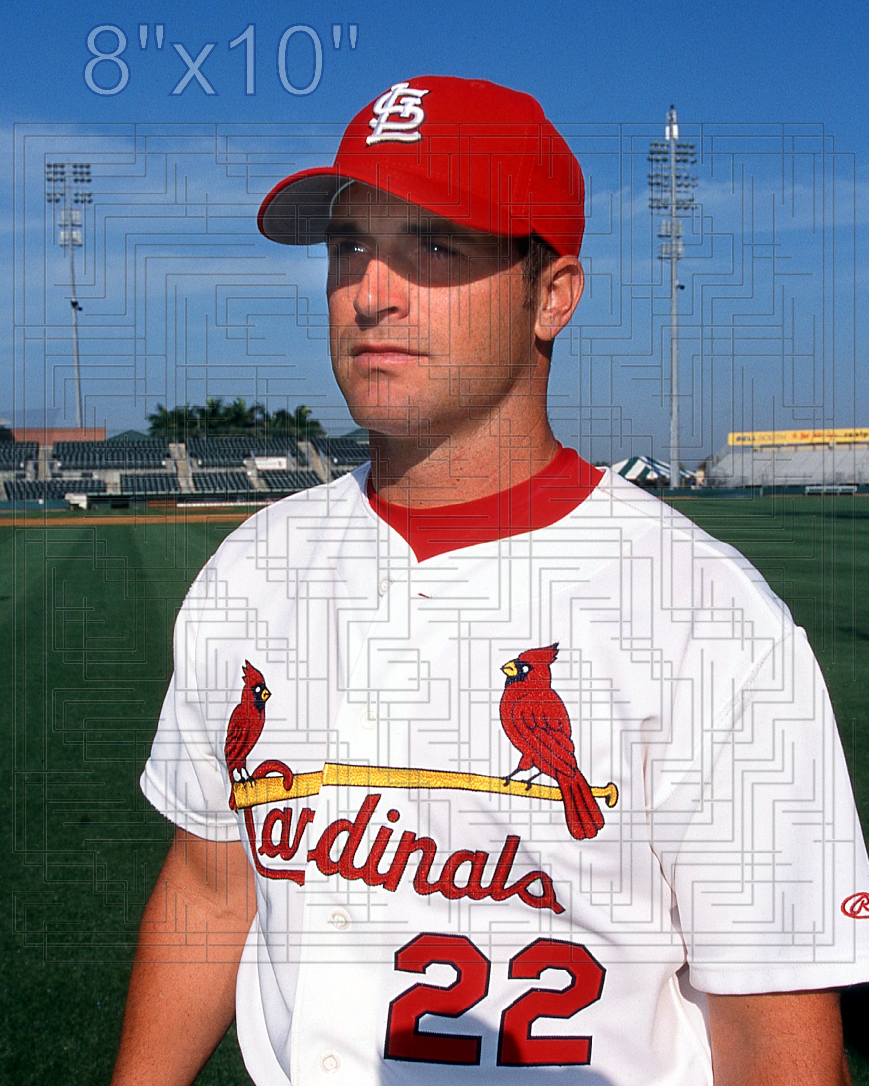 Mike Matheny - 2002 St. Louis Cardinals - choose a size & style