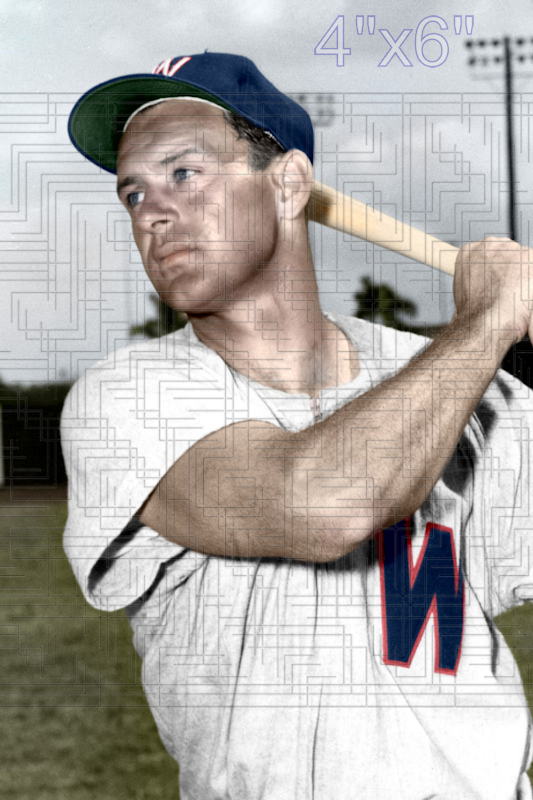Mike McCormick - 1951 Washington Senators - choose a size & style
