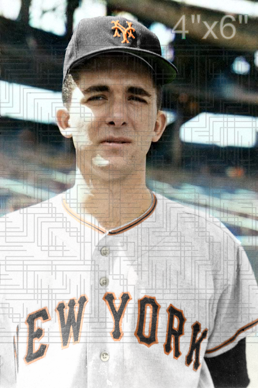 Mike McCormick - 1957 New York Giants - choose a size & style