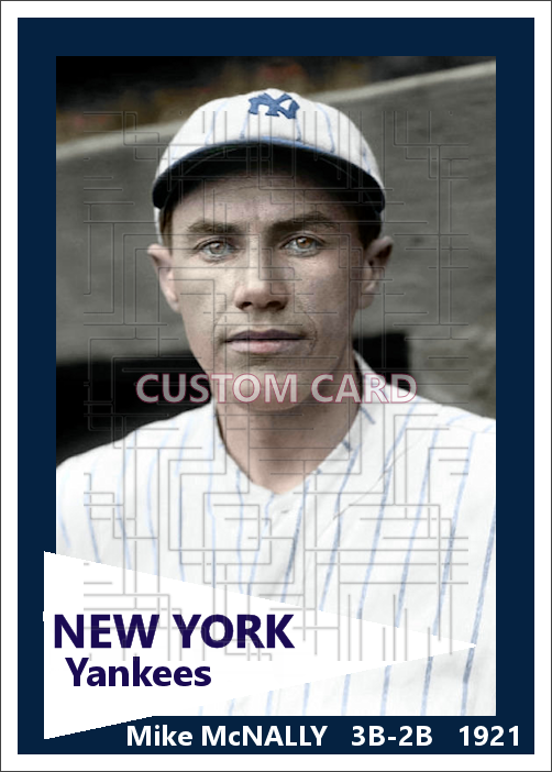 Mike McNally - 1921 New York Yankees - choose a size & style