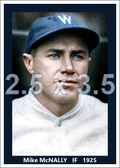 Mike McNally - 1925 Washington Senators - choose a size & style