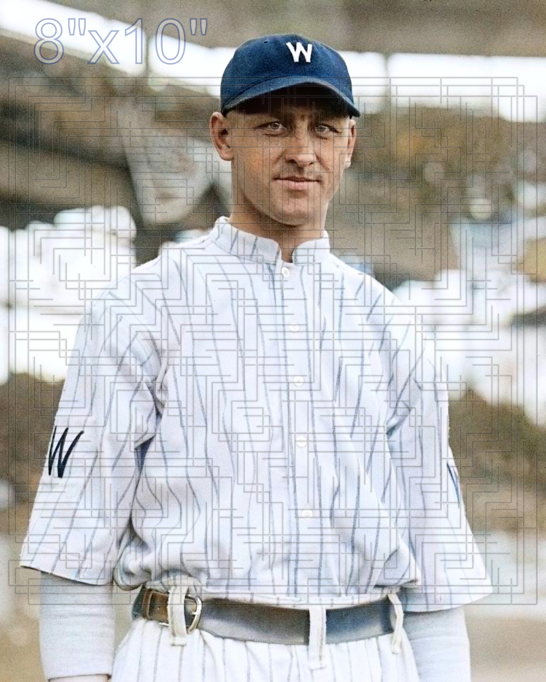 Mike Menosky - 1919 Washington Senators - choose a size & style