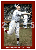 Mike Menosky - 1922 Boston Red Sox - choose a size & style