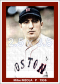 Mike Meola - 1936 Boston Red Sox - choose a size & style
