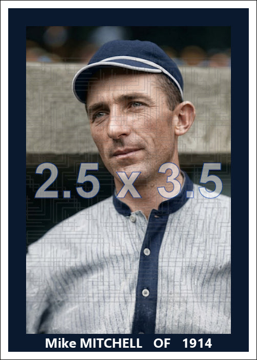 Mike Mitchell - 1914 Washington Senators - choose a size & style