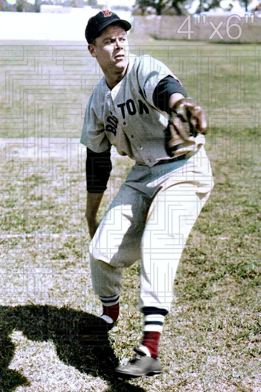 Mike Palm - 1948 Boston Red Sox - choose a size & style