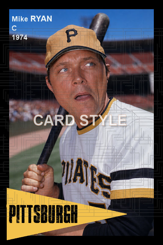 Mike Ryan - 1974 Pittsburgh Pirates - choose a size & style