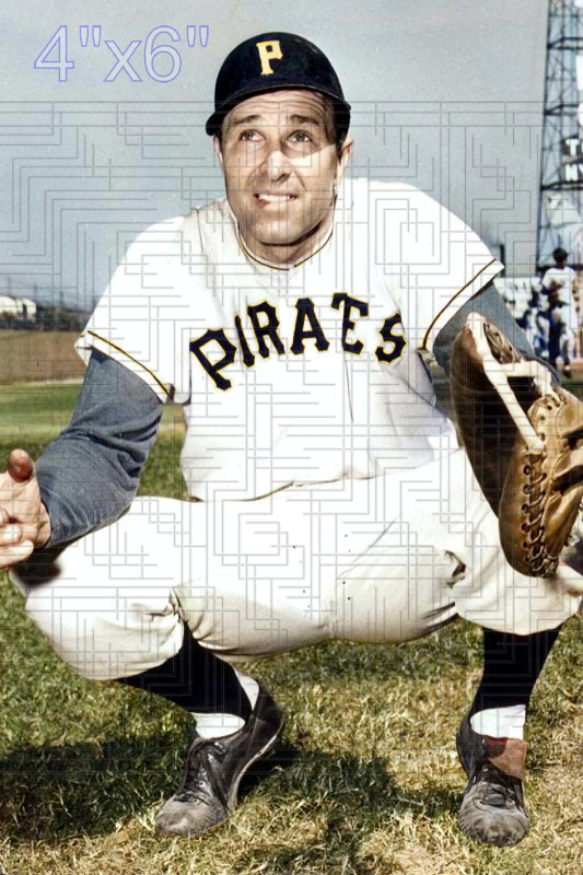 Mike Sandlock - 1953 Pittsburgh Pirates - choose a size & style