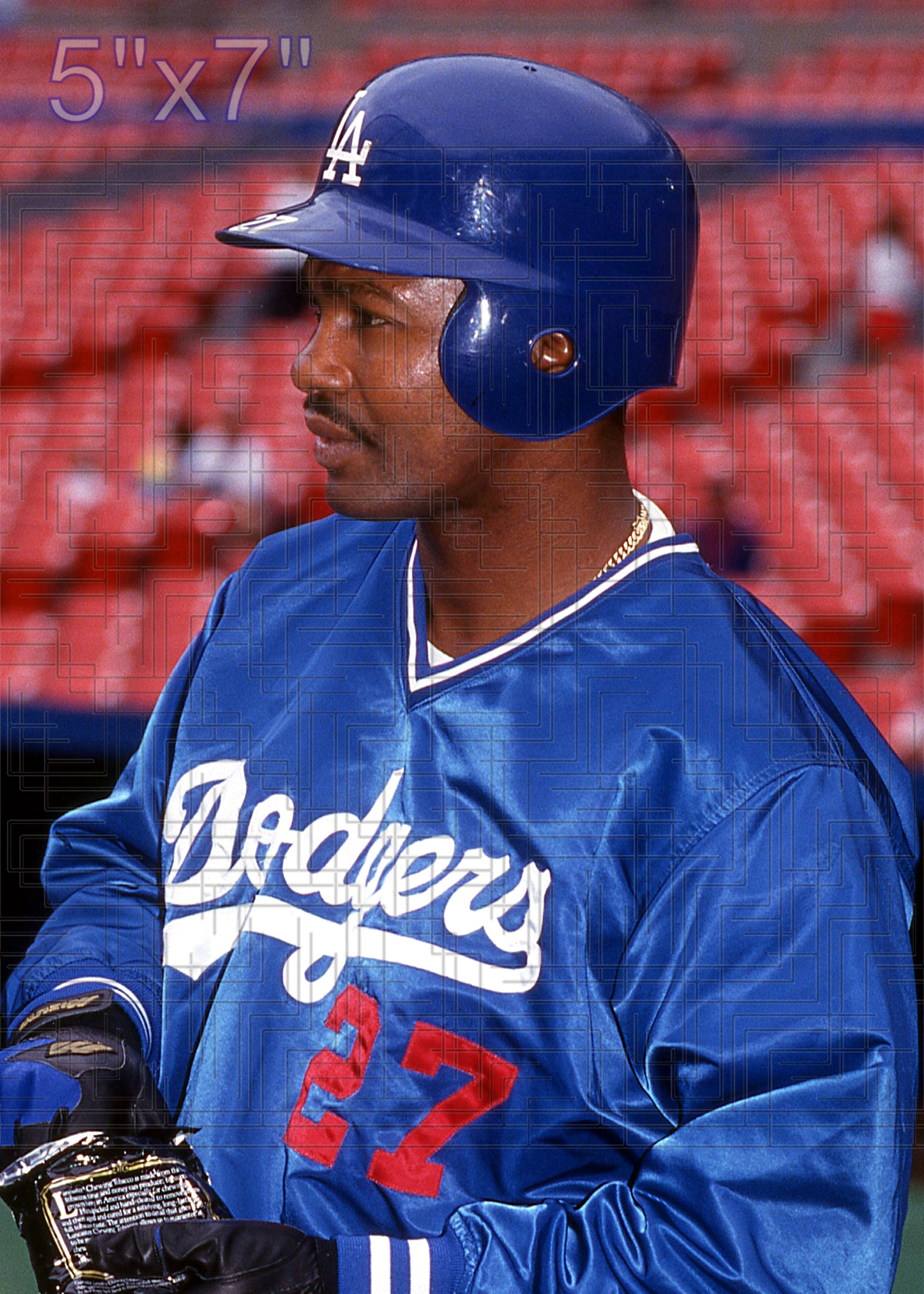 Mike Sharperson - 1993 Los Angeles Dodgers - choose a size & style