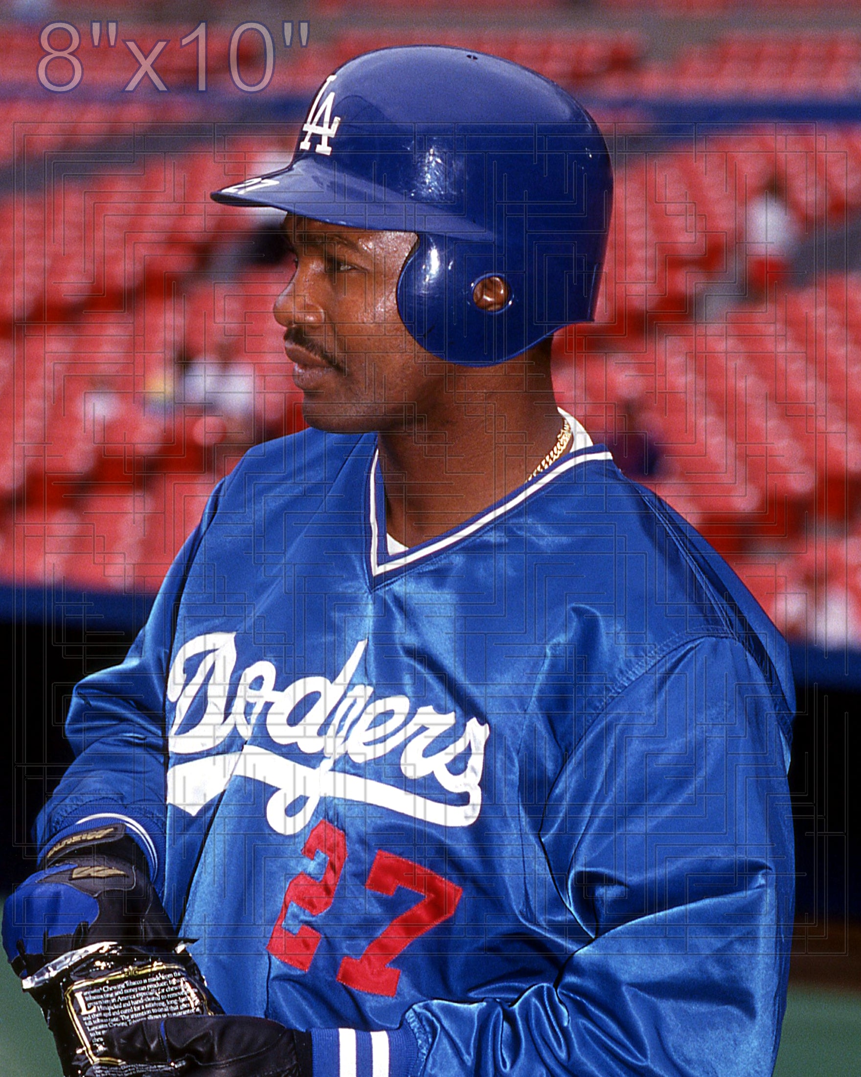 Mike Sharperson - 1993 Los Angeles Dodgers - choose a size & style
