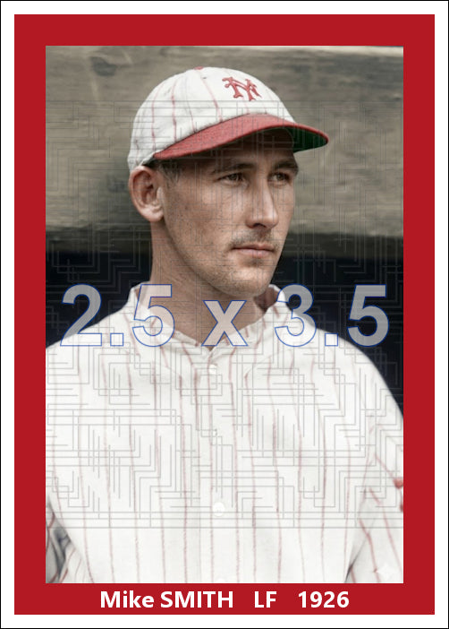 Mike Smith - 1926 New York Giants - choose a size & style