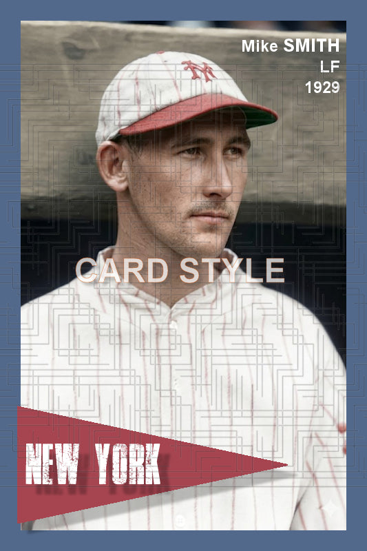 Mike Smith - 1926 New York Giants - choose a size & style