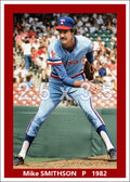 Mike Smithson - 1982 Texas Rangers - choose a size & style