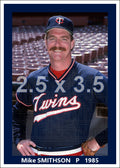 Mike Smithson - 1985 Minnesota Twins - choose a size & style