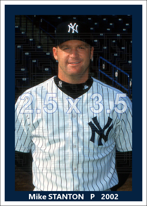 Mike Stanton - 2002 New York Yankees - choose a size & style