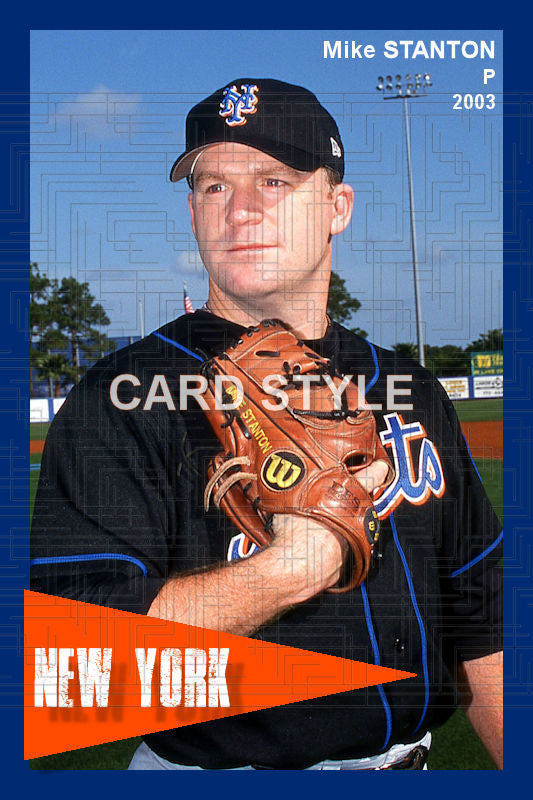Mike Stanton - 2003 New York Mets - choose a size & style