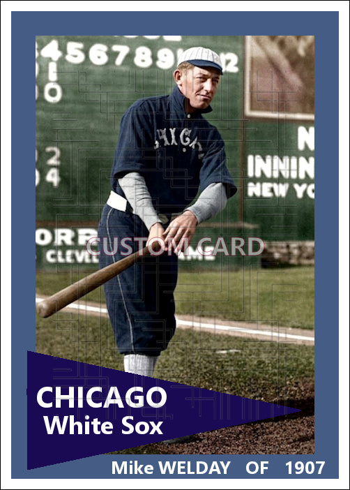 Mike Welday - 1907 Chicago White Sox - choose a size & style