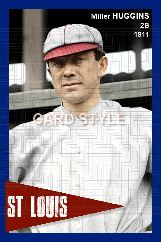 Miller Huggins - 1911 St. Louis Cardinals - choose a size & style
