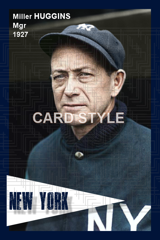 Miller Huggins - 1927 New York Yankees - choose a size & style