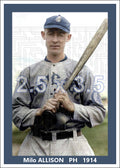 Milo Allison - 1914 Chicago Cubs - choose a size & style
