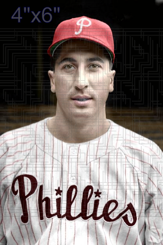 Milo Candini - 1950-51 Philadelphia Phillies - choose a size & style