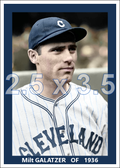 Milt Galatzer - 1936 Cleveland Indians - choose a size & style