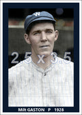 Milt Gaston - 1928 Washington Senators - choose a size & style